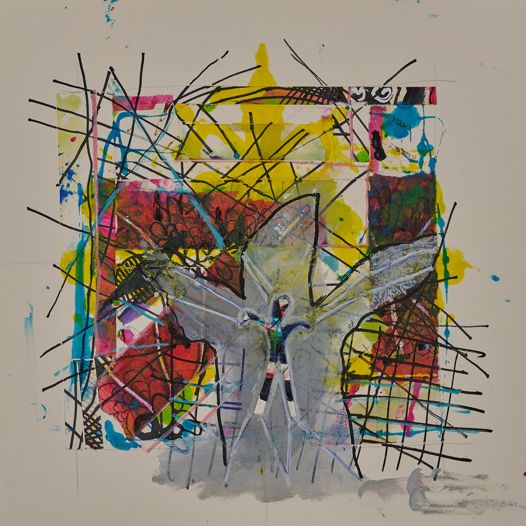 MarARThon Mixed Media, 30 x 30 cm